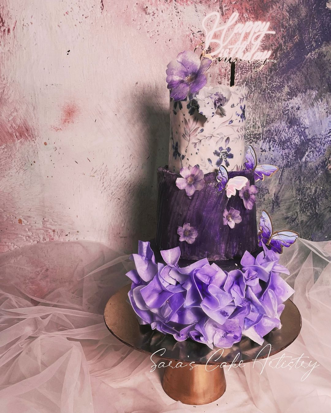 Floral Designer Cake