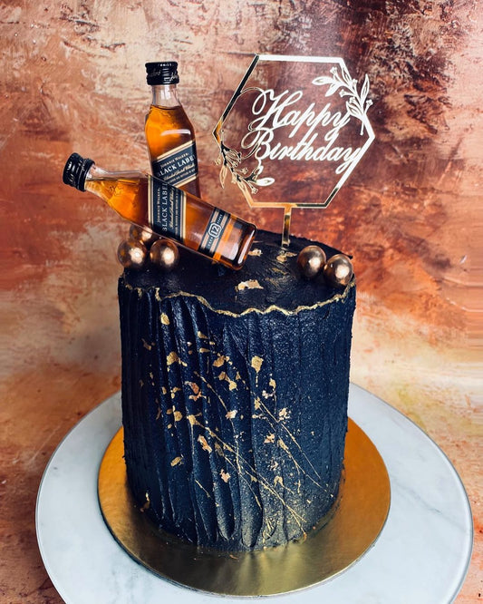 Drink Theme Cake