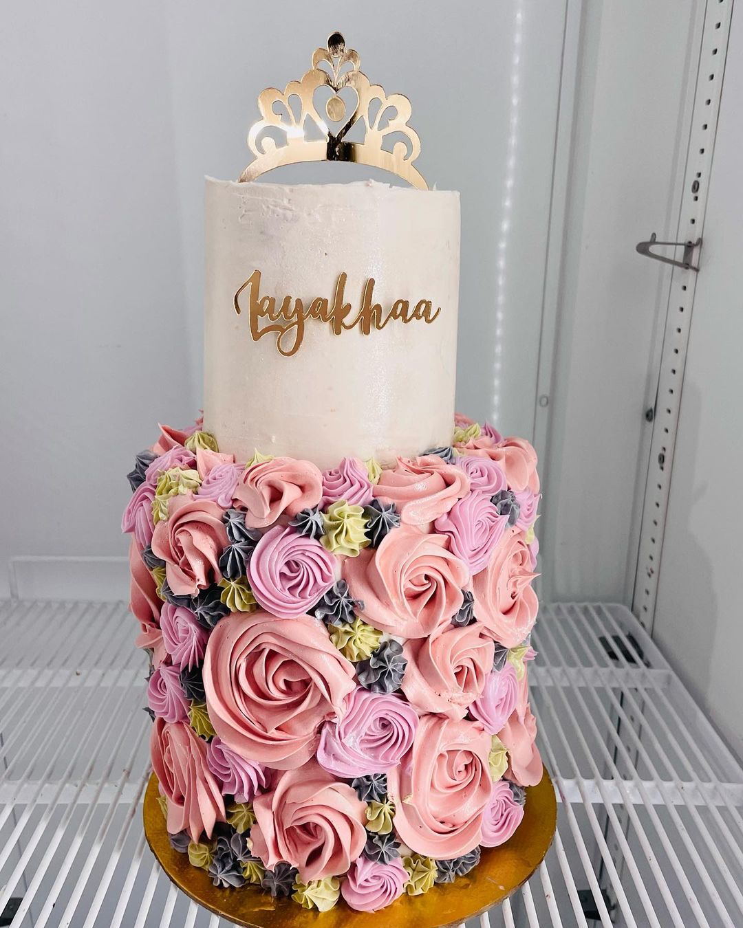 Floral Designer Theme Cake