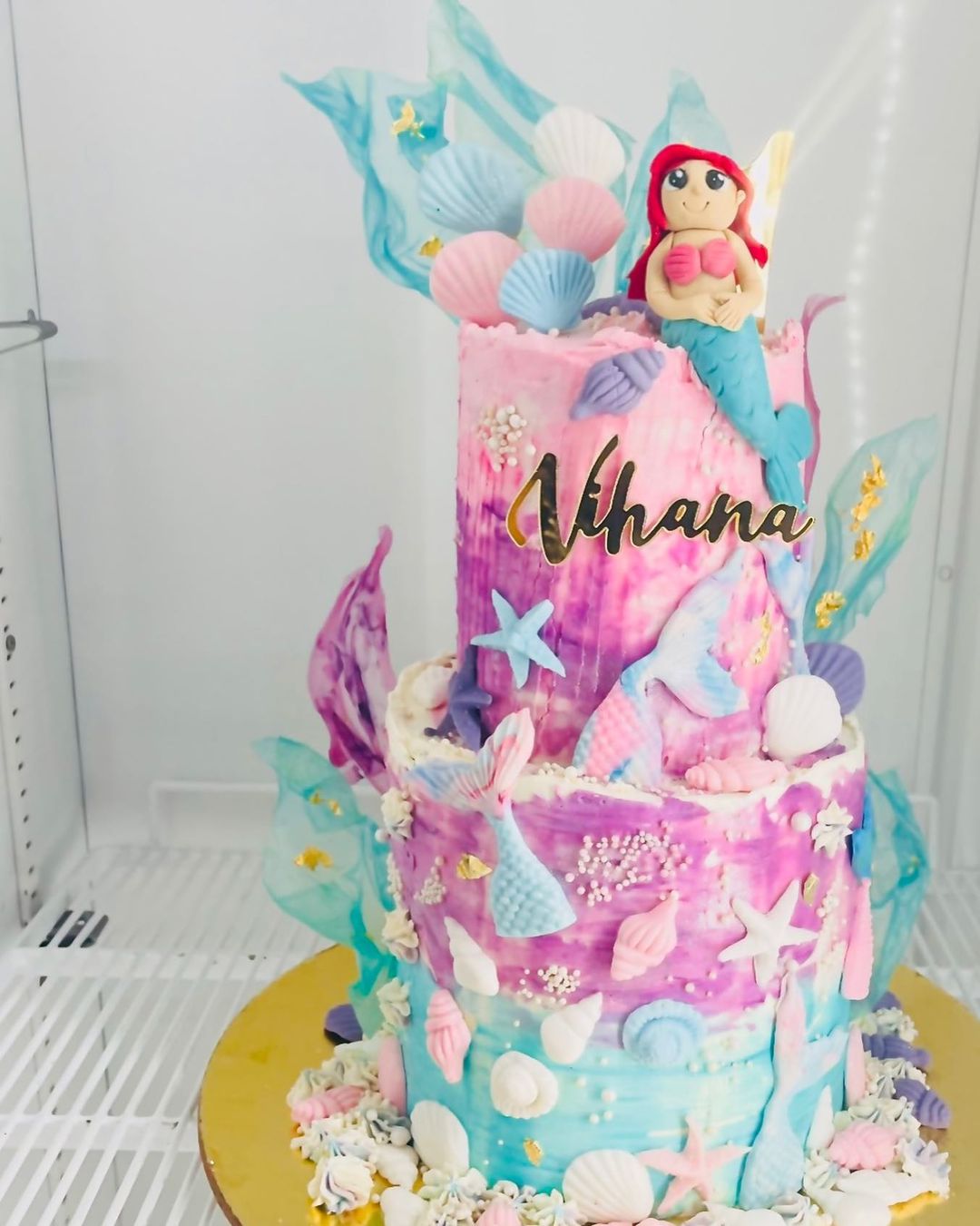 Mermaid Theme Cake