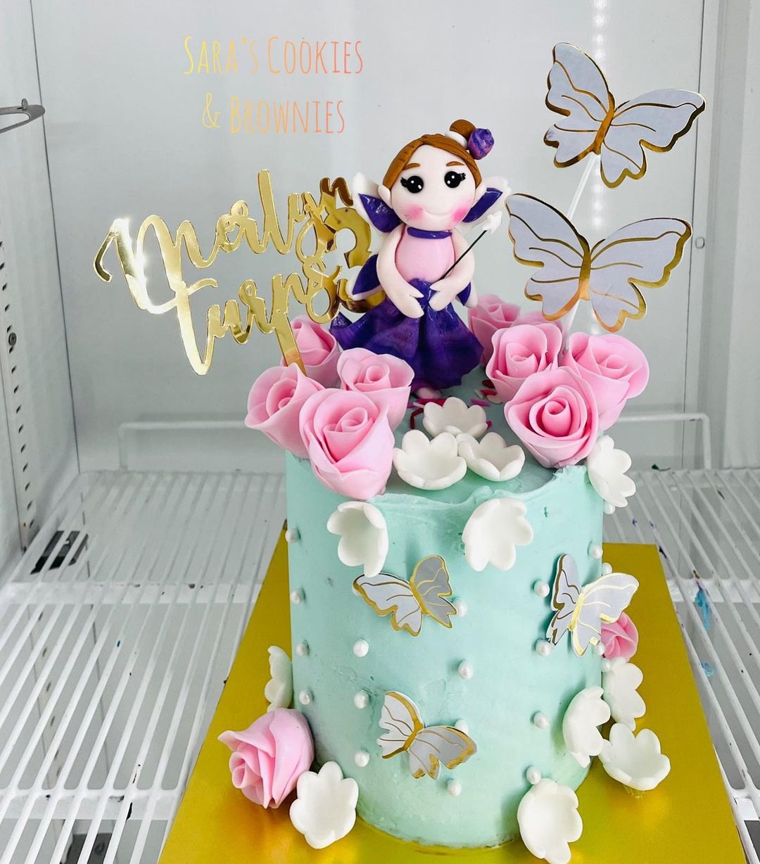 Butterfly Designer Theme Cake