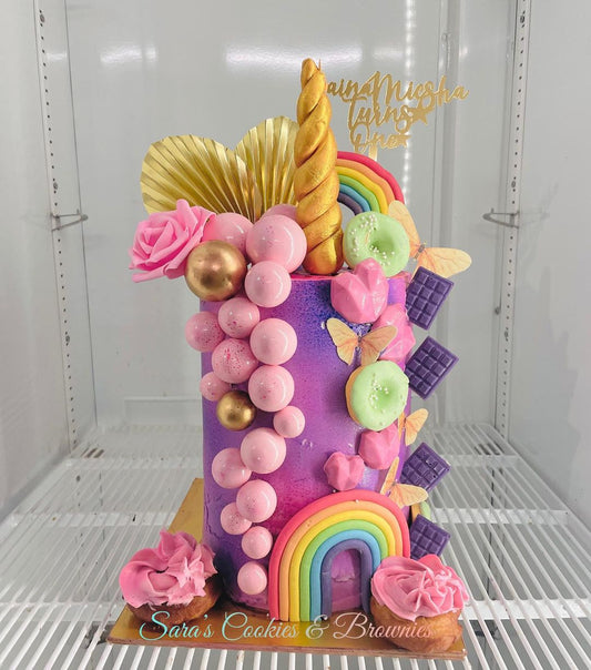 Candy Theme Cake