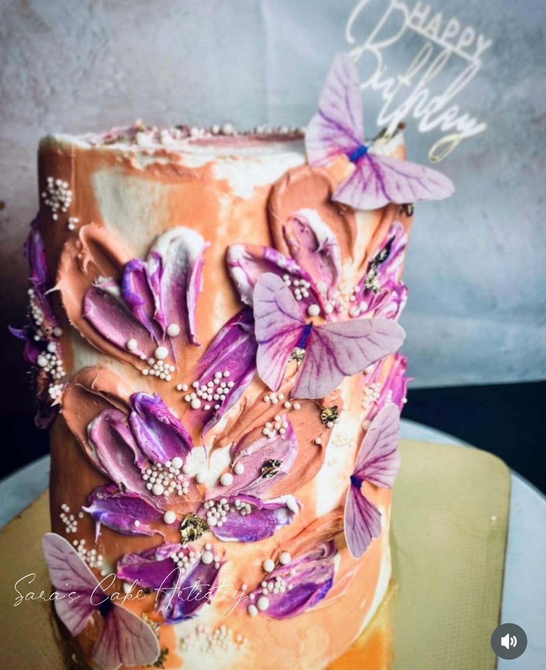 Palette Knife Designer Theme Cake