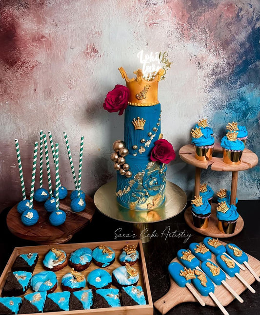 Prince Theme with Dessert Spread