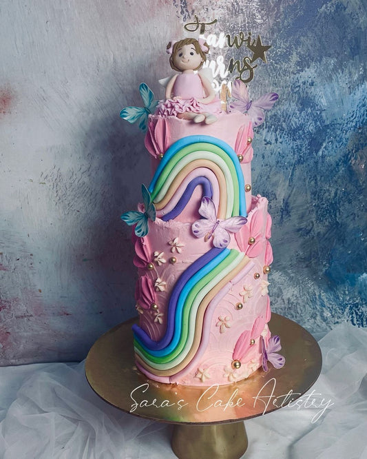 Rainbow Theme Cake