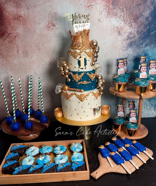 Royal Prince Theme with Dessert Spread