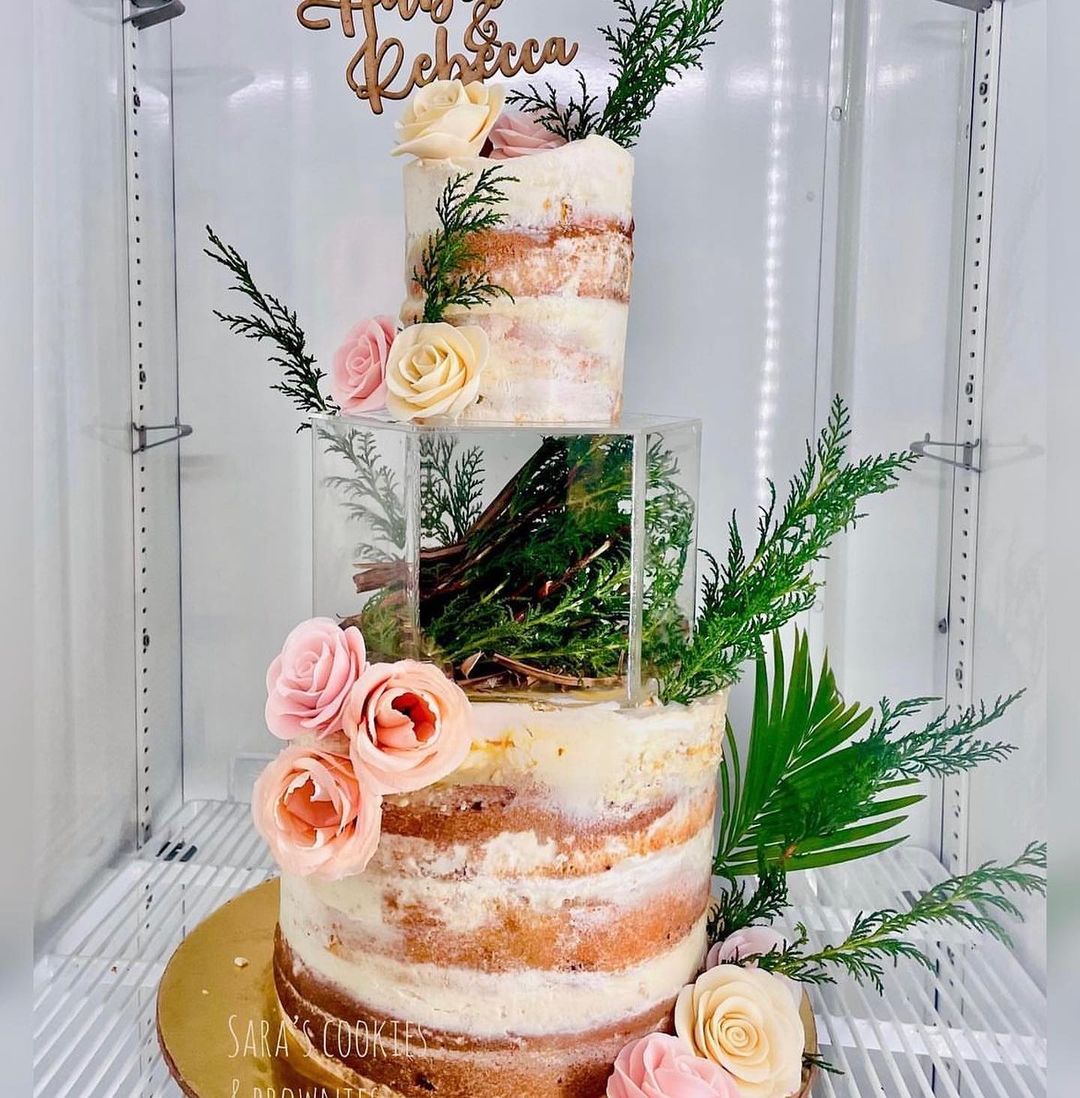 Rustic Wedding Designer Cake