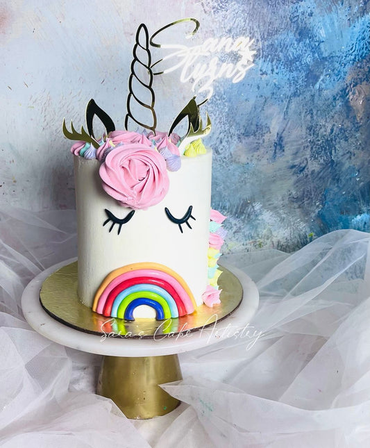 Unicorn Theme Cake