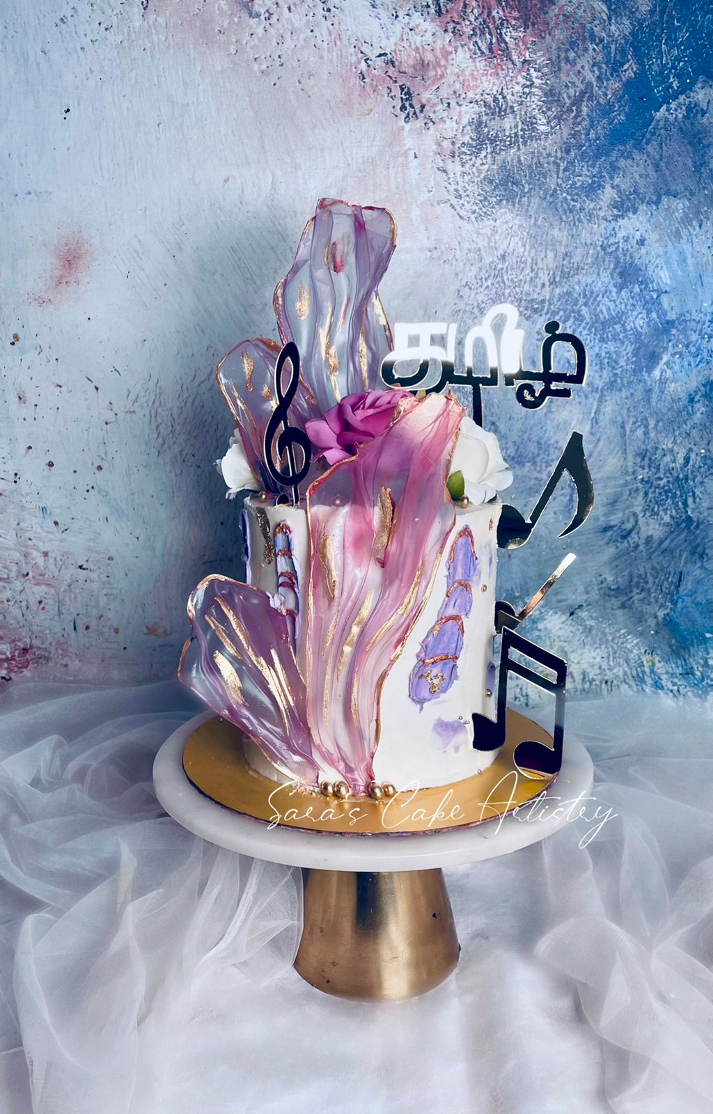 Designer Musical Tall Cake (Copy)