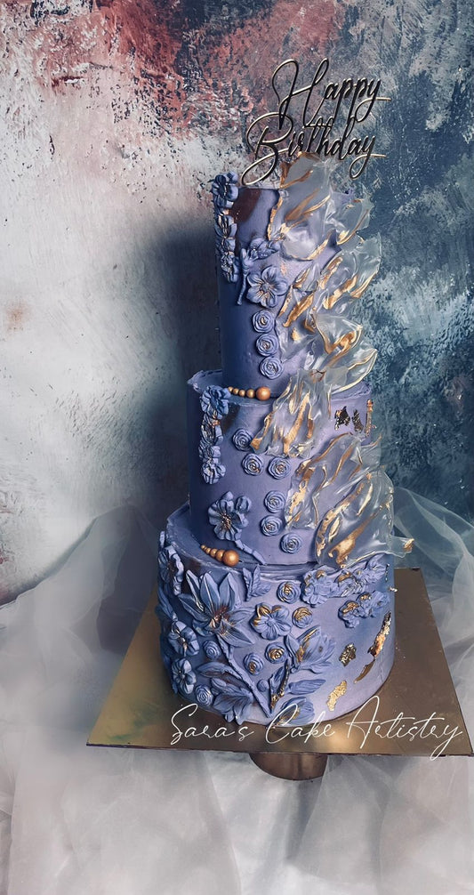 Floral Designer Cake