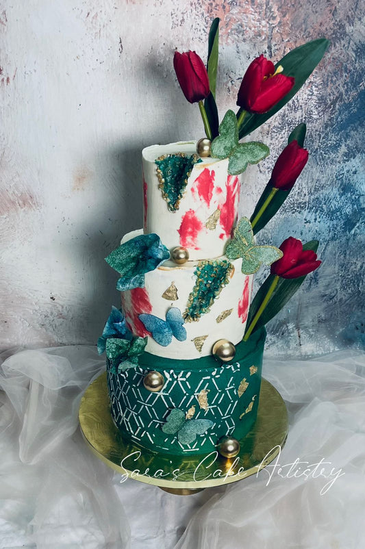 Floral Designer Cake