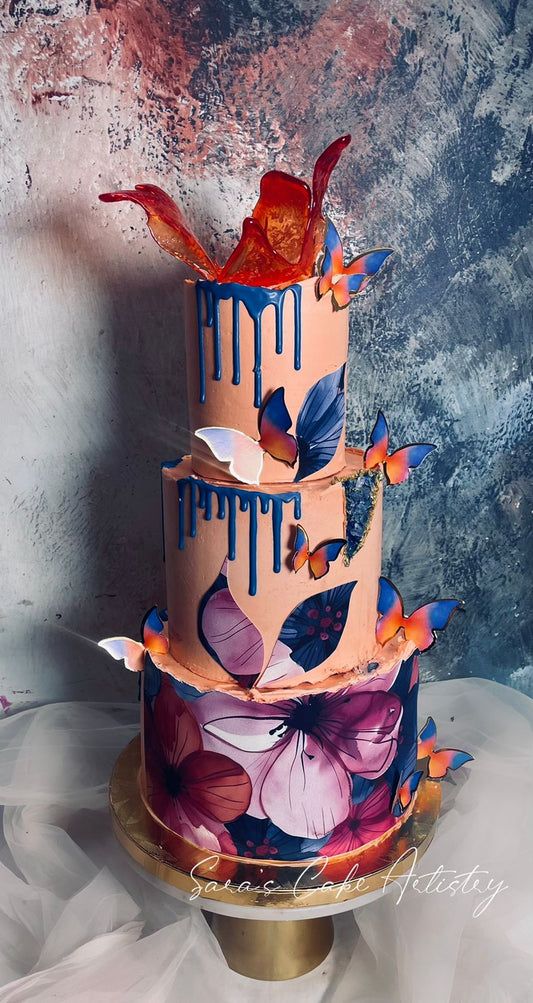 Floral Designer Cake